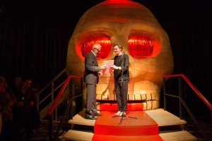 Herbert Fritsch (l.) und Thomas Oberender, Intendant der Berliner Festspiele. Foto (c) Judith Buss