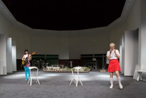 Probenfoto aus "Ein Volksfeind". Foto © Judith Buss