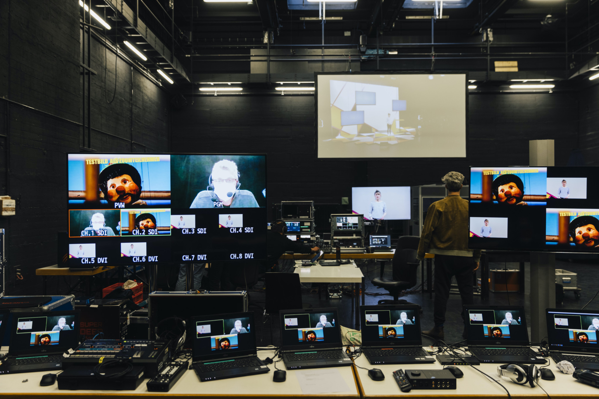 Durational Marathon hinter den Kulissen © Eike Walkenhorst