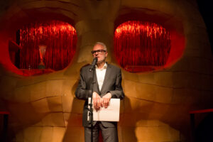 Herbert Fritsch auf der Premierenfeier zu "der die mann". Foto (c) Judith Buss